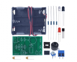 DIY Kit LM358 Infrared Sensor Alarm Analog Circuit Learning Electronic Soldering Practice Kits